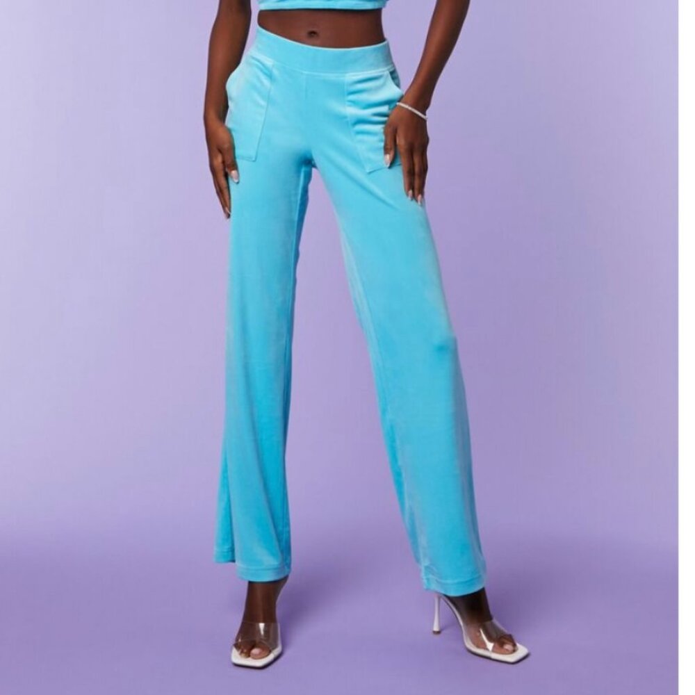 NWT Forever 21 x Juicy Couture Velour Sweatpants- LIMITED EDITION ASO ALIX EARLE